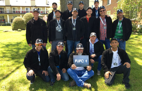 Group shot of attendees at FUFC 4