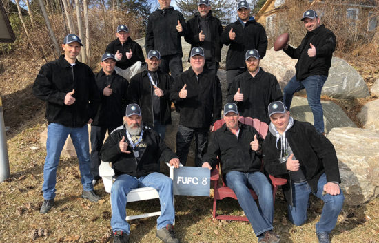 Group shot of FUFC 8 attendees