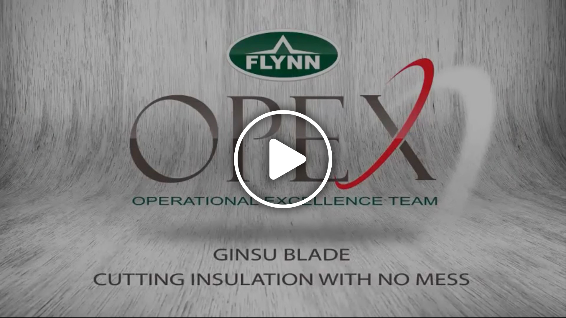 Ginsu Blade – Cutting Insulation