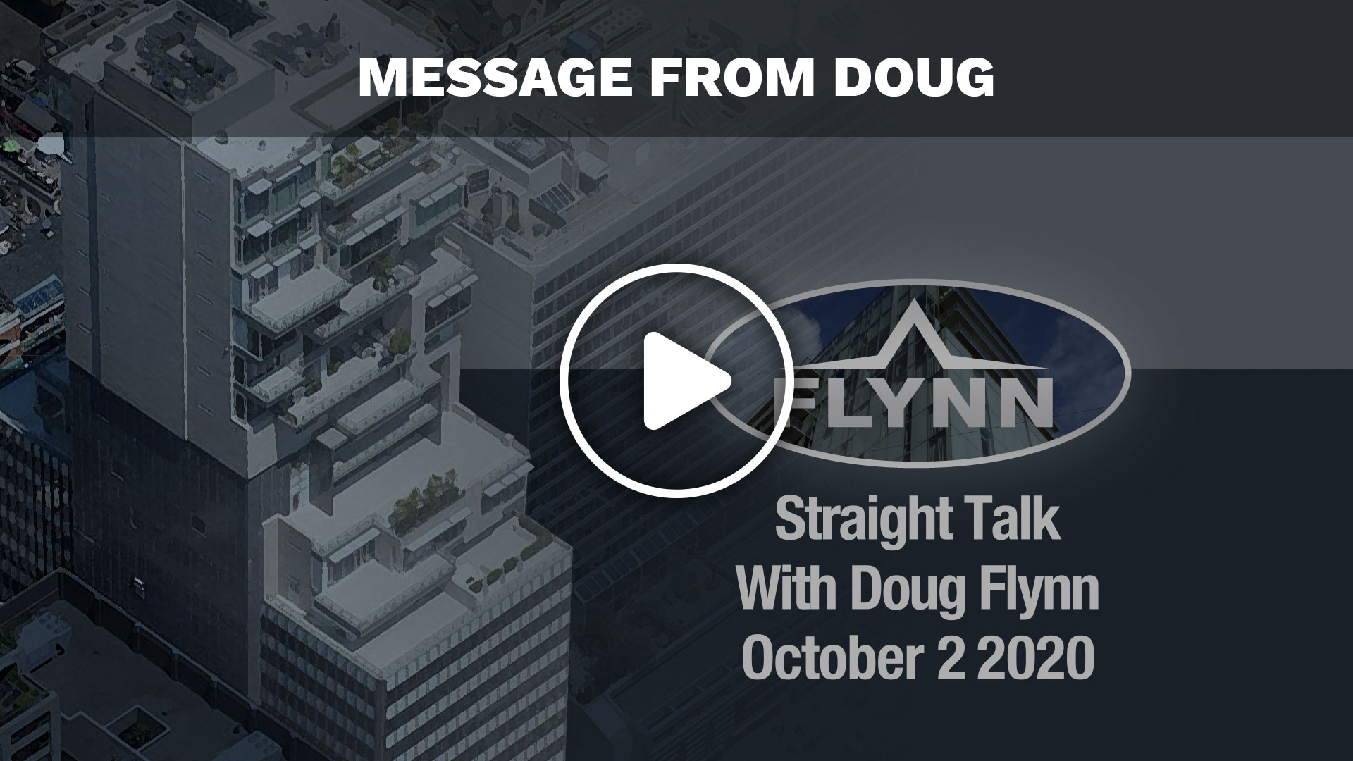 Straight Talk with Doug Flynn, 02 October 2020