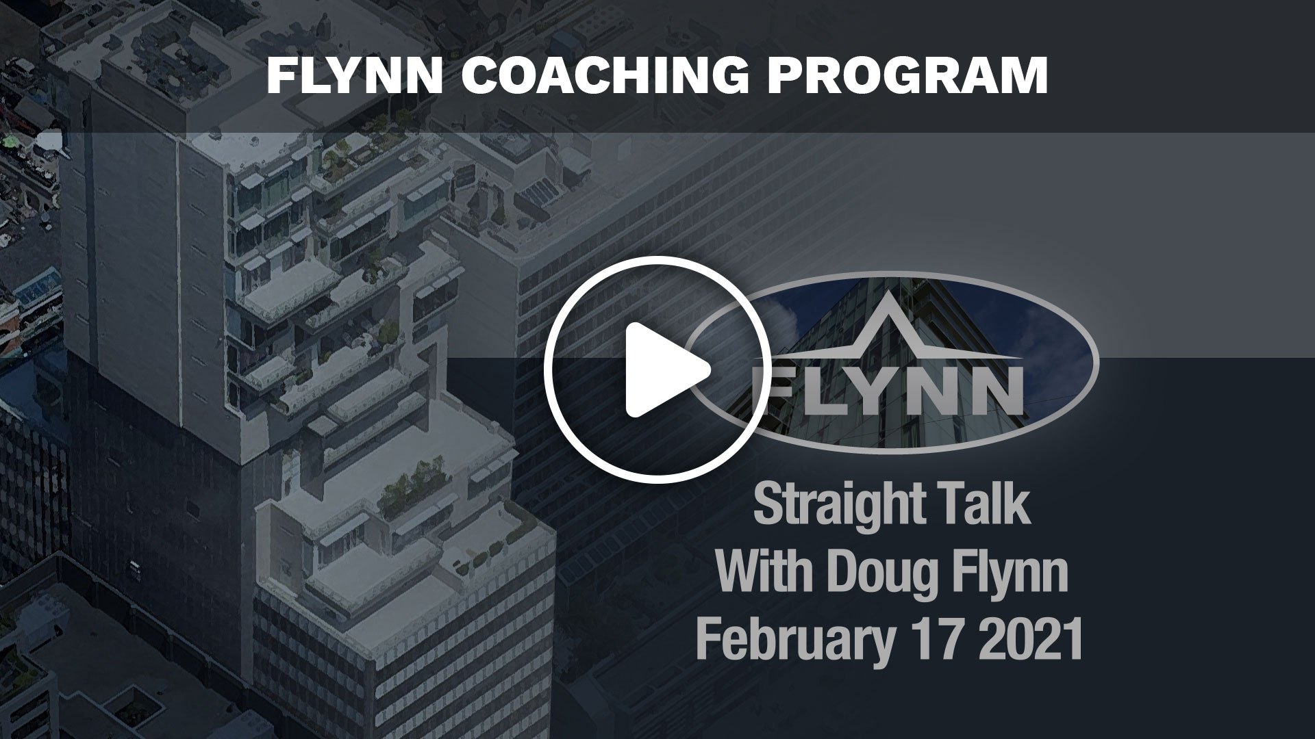 Straight Talk with Doug Flynn, 17 February 17 2021